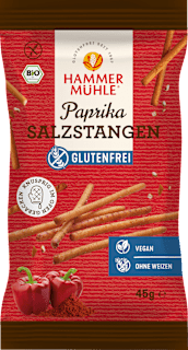 Hammermühle bâtonnets salés au paprika sans gluten (45 g)