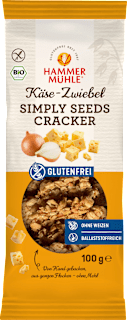 Hammermühle Simply Seeds Cracker fromage-oignon sans gluten (100 g)