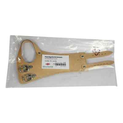 Büttner-Frank GmbH Lanière de poignet 18 cuir droite 2 boucles pliée teintée bordée (1 pièce)