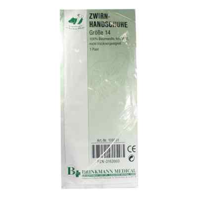 Brinkmann Medical gants en fil de coton taille 14 blanc (2 pièces)