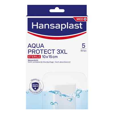 Hansaplast Aqua Protect pansement stérile 10x15 cm (5 pièces)