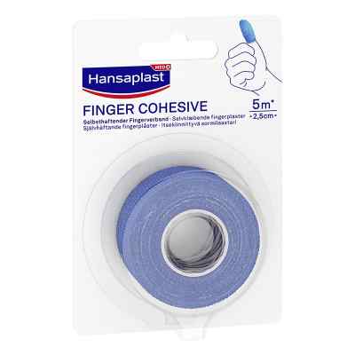 Hansaplast bandage de doigt auto-adhésif 2,5 cm x 5 m bleu (1 pièce)
