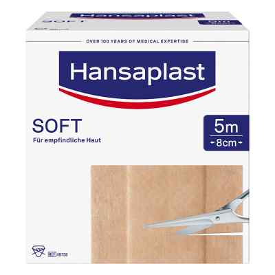 Hansaplast Soft pansement rouleau (5mx8cm, 1 pièce)