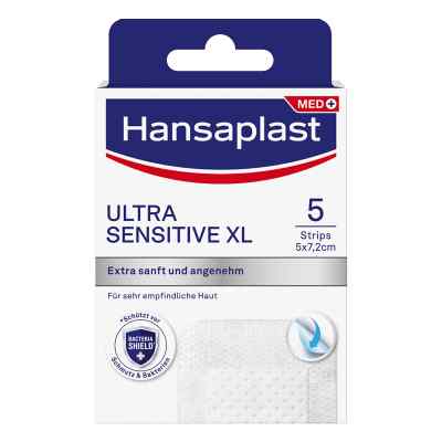 Hansaplast Ultra Sensitive Wundverband 5x7,2 cm XL (5 pièces)