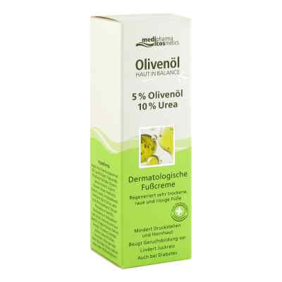 Medipharma Cosmetics Haut In Balance crème pour les pieds à l'huile d'olive 5% et urée 10% (100 ml)