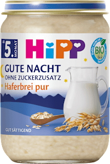 HiPP Bouillie du soir Gute Nacht à l'avoine dès le 5ème mois (190 g)