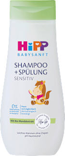 HiPP Babysanft Shampooing et après-shampooing sensibles (200 ml)