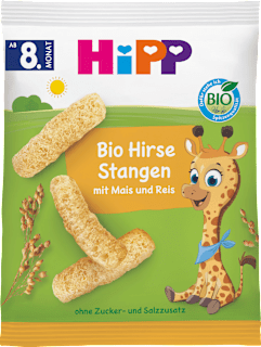HiPP bâtonnets de millet pour bébé dès le 8ème mois (30 g)