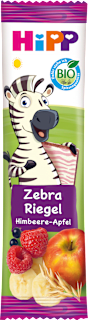 HiPP Barre de fruits Zebra framboise banane-pomme dès 1 an (23 g)