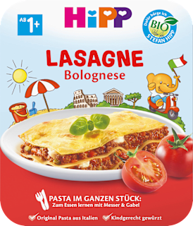HiPP Assiette enfant Lasagne bolognaise dès 1 an (250 g)