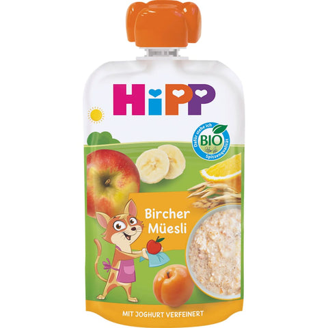 HiPP Quetschie Bircher muesli dès 1 an (100 g)