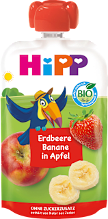 HiPP Hippis compote fraise-banane dans pomme dès 1 an (100 g)