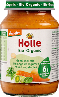 Holle Mélange de légumes dès le 6e mois, 190 g