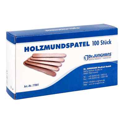 Dr. Junghans Medical spatule buccale en bois 15 cm (100 pièces)