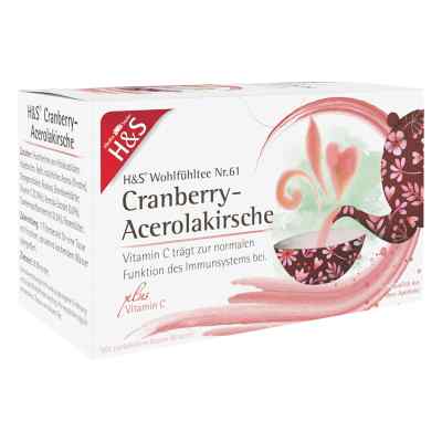 H&S Cranberry-Acerola cerise avec vitamine C sachets (20 x 2,8 g)