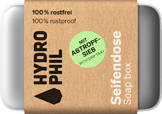 Hydrophil Boîte à savon en aluminium (1 pièce)