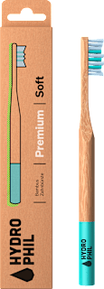 Hydrophil Brosse à dents Premium soft / natur & carribean sea (1 pièce)