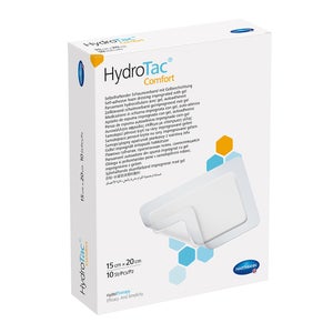 HydroTac comfort pansement en mousse 15x20cm (10 pièces)