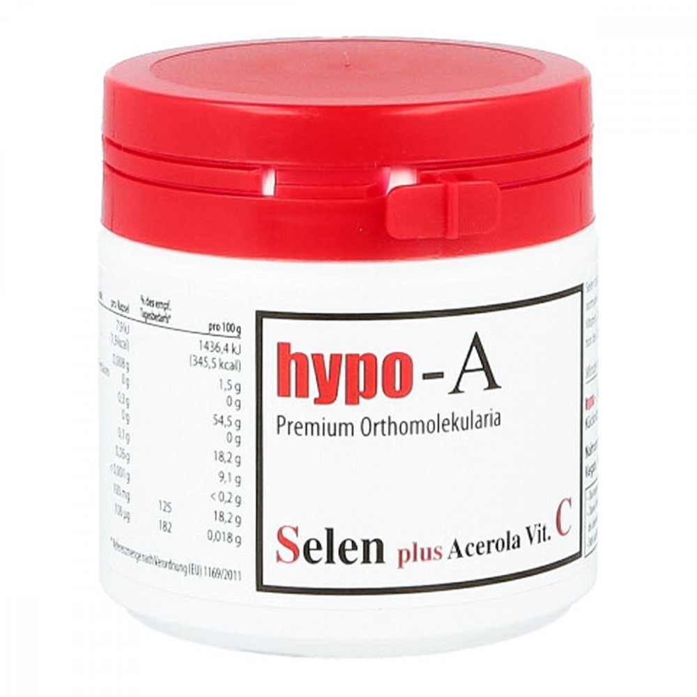 Hypo A Selen plus Acerola Vitamin C gélules (120 pièces)