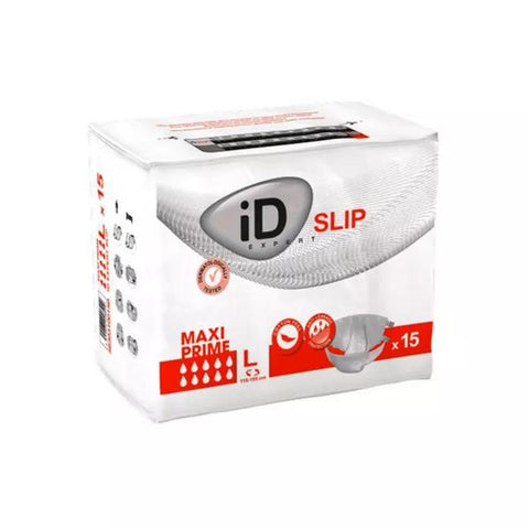 iD Slip Full Incontinence Brief Expert Maxi Size L 15 briefs