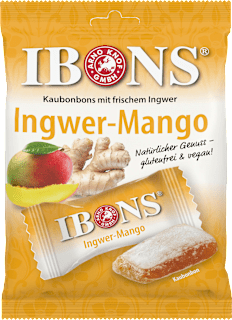 IBONS Bonbon gingembre & mangue (92 g)