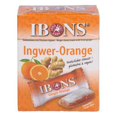 Ibons Gingembre Orange boîte de bonbons à mâcher (60 g)