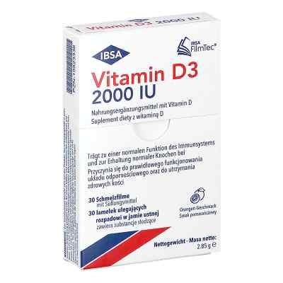 IBSA Vitamin D3 2000 UI film orodispersible (30 pièces)
