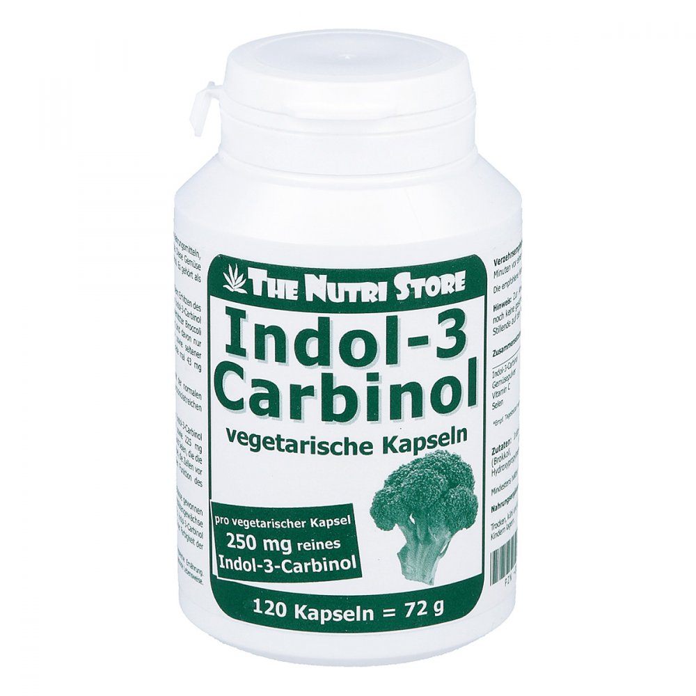 Hirundo Products Indol 3 Carbinol 250 mg gélules végétariennes (120 pièces)
