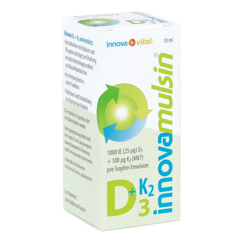 Innova Mulsin Vitamine D3+K2 émulsion (10 ml)