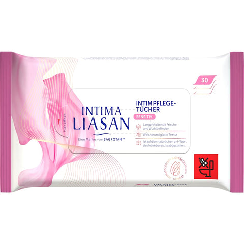 INTIMA LIASAN Lingettes intimes Sensitive (30 pièces)