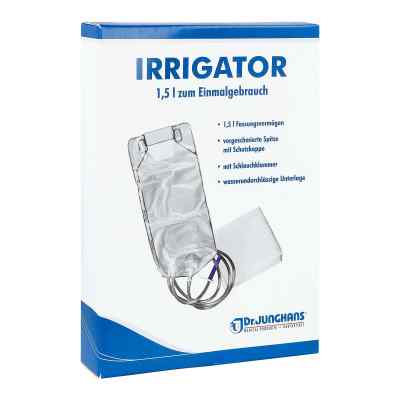 Dr. Junghans Medical GmbH Irrigateur 1,5 l à usage unique, ensemble avec coussin (1 pièce)