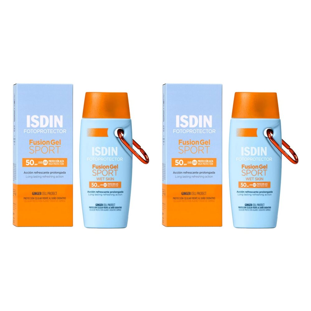 ISDIN Fotoprotector Fusion Gel Sport LSF 50 (2x100 ml)