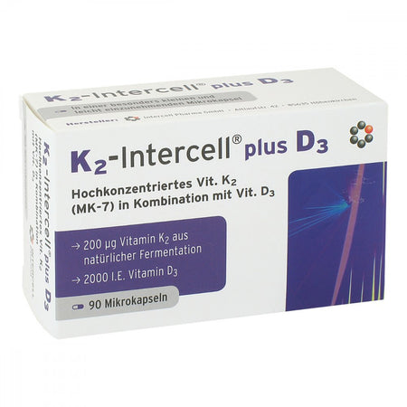 K2-intercell plus D3 gélules (90 pièces)
