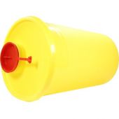 Brinkmann Seau à canules 2 l jaune (1 pièce)