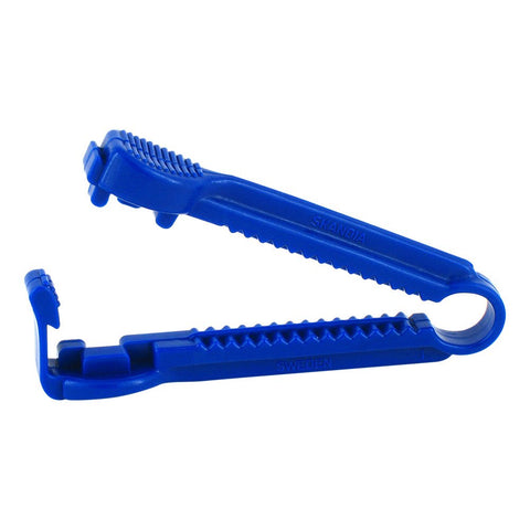 Büttner-Frank GmbH Blue plastic catheter clamp (1 piece)