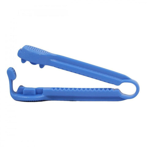 Brinkmann catheter clamp, blue, non-sterile (1 piece)