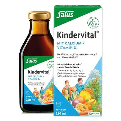 Salus Kindervital tonique avec calcium + D3 (250 ml)