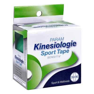 Param GmbH Bande de kinésiologie sport 5 cm x 5 m vert (1 pièce)