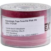 Bande de kinésiologie 5 cm x 5 m rose (1 pièce)
