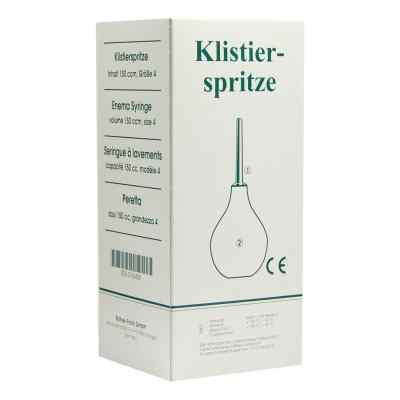 Büttner-Frank GmbH Seringue à lavement taille 4 en forme de poire avec canule 150 g (1 pièce)