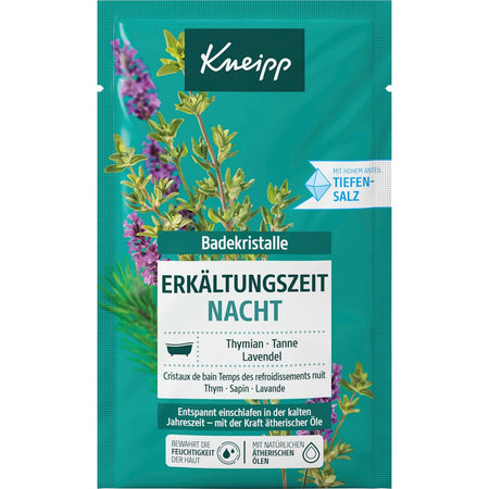 Kneipp sel de bain nuit période de rhume (60 g)
