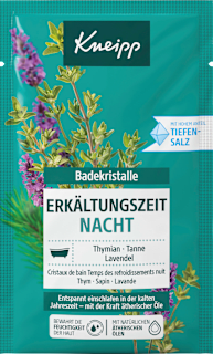 Kneipp sel de bain nuit période de rhume (60 g)