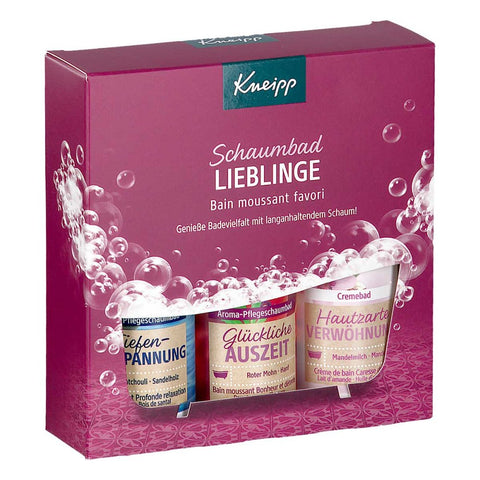 Kneipp Favorite Bubble Bath Gift Set (3x100 ml)