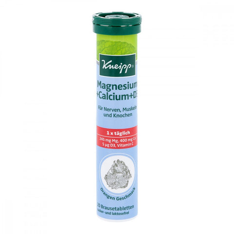Kneipp Magnesium + Calcium effervescent tablets (20 pieces)