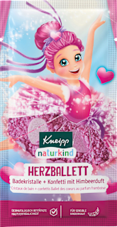 Kneipp Naturkind cristaux de bain Herzballett pour enfants (40 g)