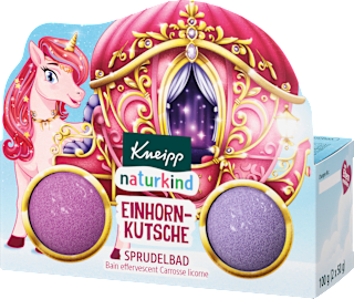 Kneipp Naturkind bain moussant pour enfants Carrosse de licorne (2 pièces)