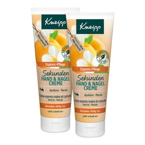 Kneipp crème pour les mains et soin des ongles express – double pack (2 pièces)