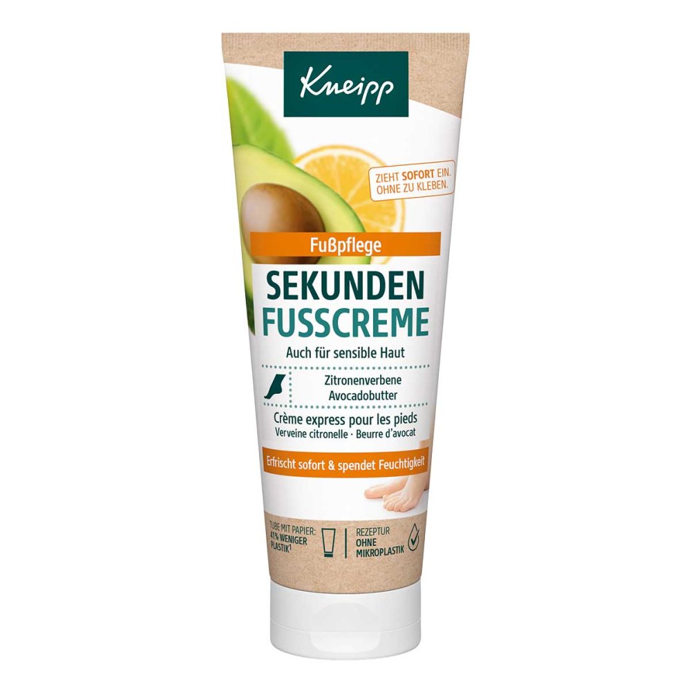 Kneipp crème pour les pieds seconde (75 ml)