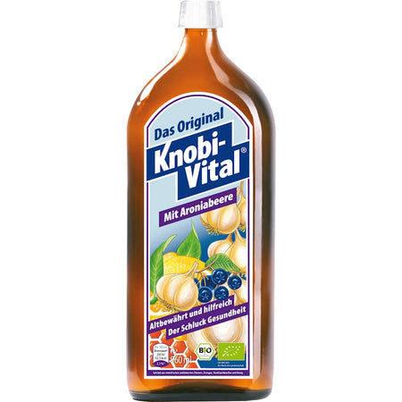 Knobi-Vital jus d'ail à l'aronia (0,96 l)