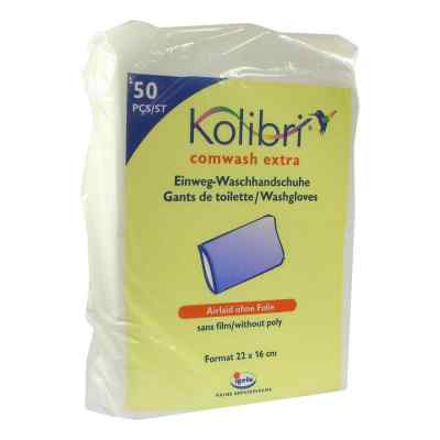Kolibri comwash extra gant de toilette unfol. 16x24cm (50 pièces)